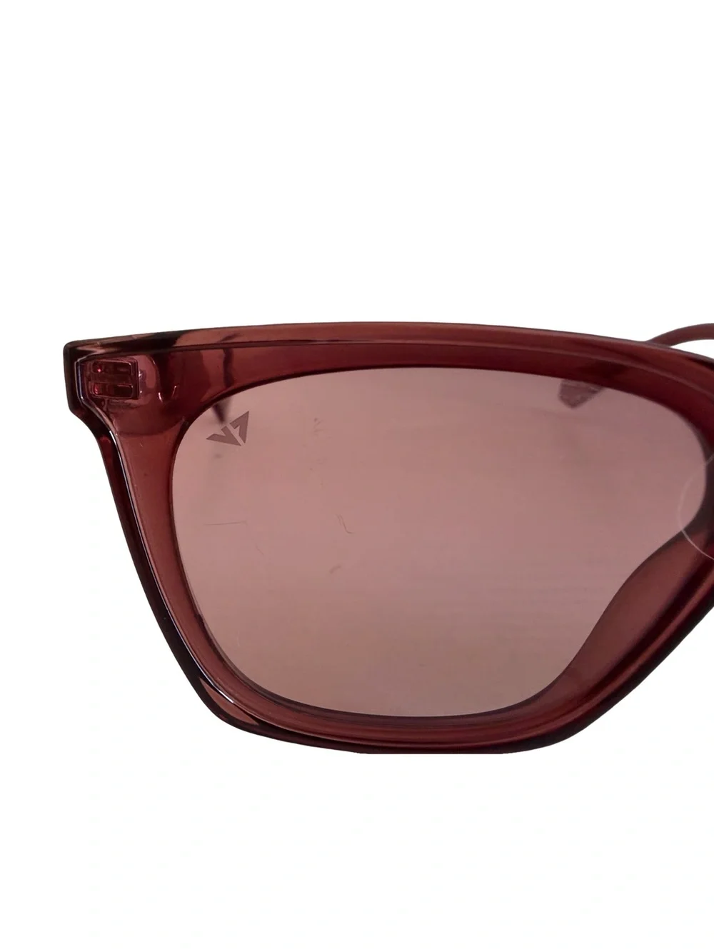 Vincent Chase S14075 Pink Transparent Full Rim Polarized Sunglasses Unisex
